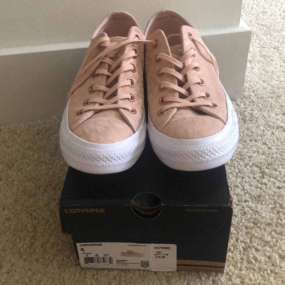 Converse Dust Pink Chucks Allstars
